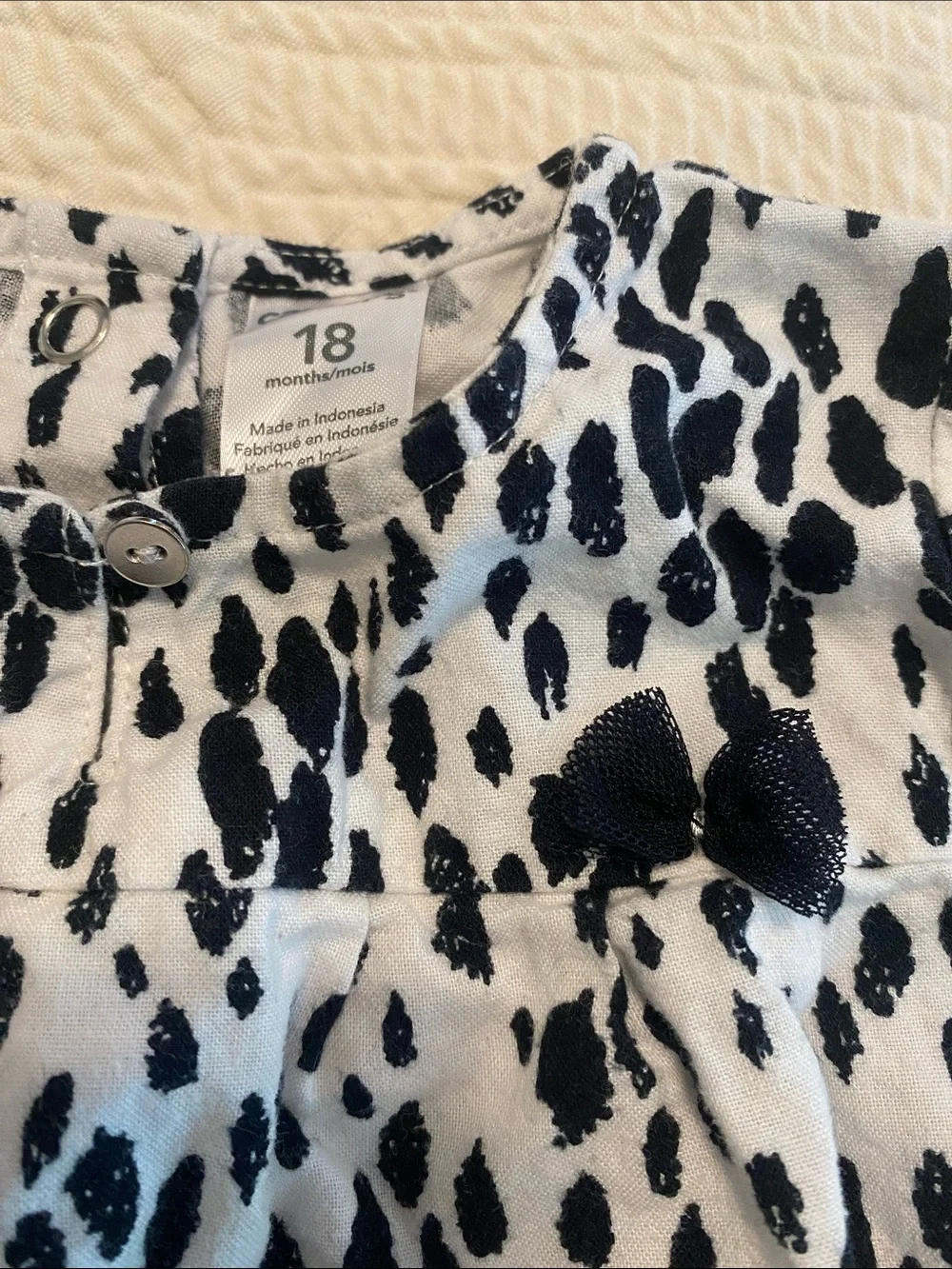 Set of 3 baby girls dress and tops
